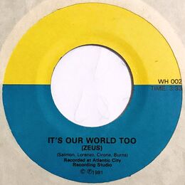 Zeus - It's Our World Too 7-Inch