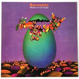 Recreation - Music Or Not Music LP LPR LP 0821-1