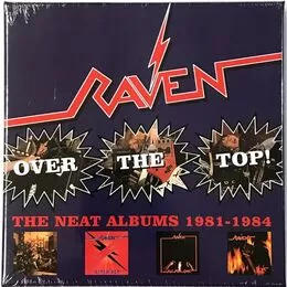 Raven - Over The Top: The Neat Years 1981-1984 4-CD Box HNEBOX118