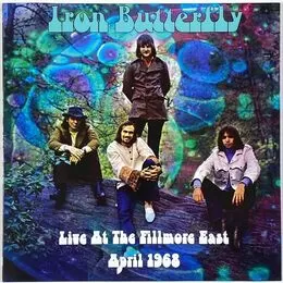 Iron Butterfly - Live At The Filmore East April 1968 LP VER 65