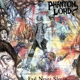 Phantom Lord - Evil Never Sleeps LP Flame 002