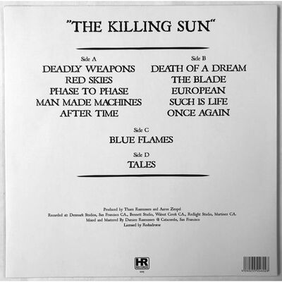 Anvil Chorus - The Killing Sun LP (+ single) HRR304-B