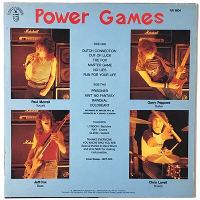 Jaguar - Power Games LP
