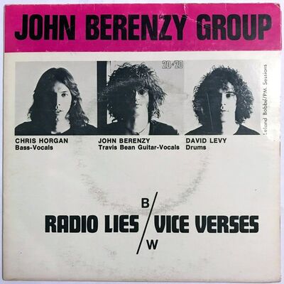 John Berenzy Group - Radio Lies / Vice Verses 7-Inch
