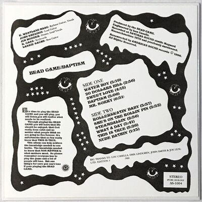 Bead Game - Baptism LP AS-1004