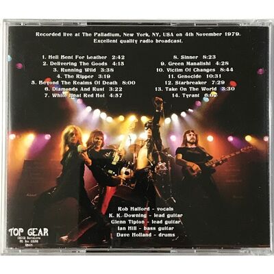Judas Priest - Live In New York 1979 CD Top 40