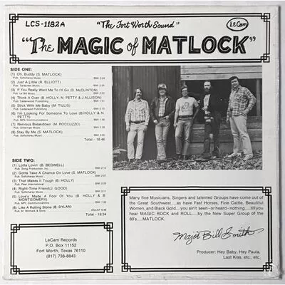 Matlock - The Magic Of Matlock LP LCS-1182