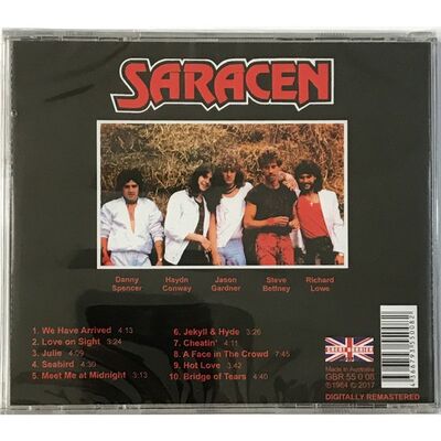 Saracen - Change Of Heart CD GBR 55 0 08