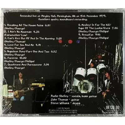 Budgie - Live In Birmingham 1979 CD AIR 41