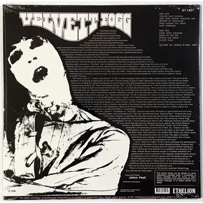 Velvett Fogg - Velvett Fogg LP ET 1007