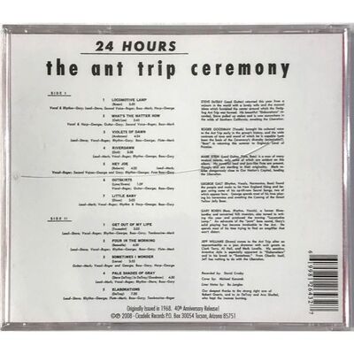 Ant Trip Ceremony - 24 Hours CD CICD-1968