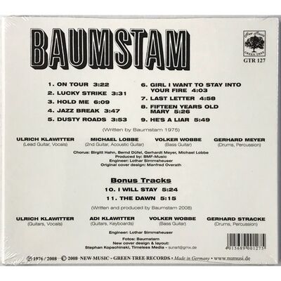 Baumstam - On Tour CD GTR 127