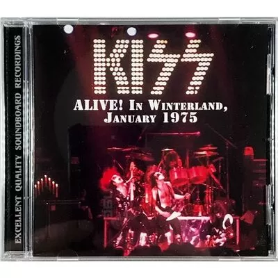 Kiss - Alive In Winterland, January 1975 CD TOP 52
