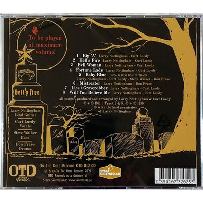 Mistreater - Hell's Fire CD OTD012CD