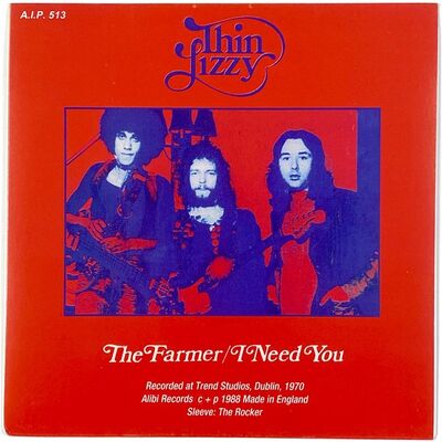 Thin Lizzy - The Farmer / I Need You 7-Inch AIP 513