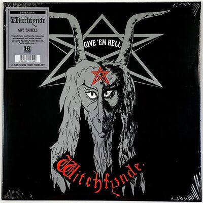 Witchfynde - Give 'Em Hell LP HRRLP 799 silver