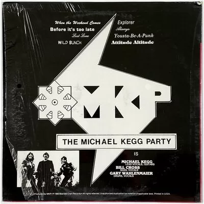 Michael Kegg Party - 100% Prime Filet Rock LP KM10866