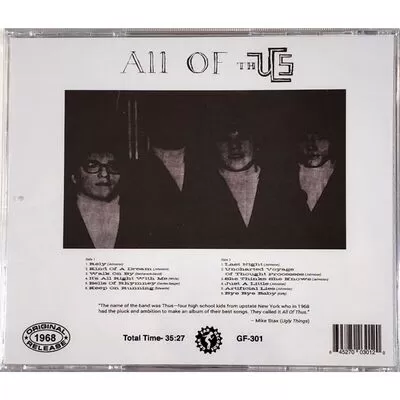 Thus - All Of Thus CD GF-301