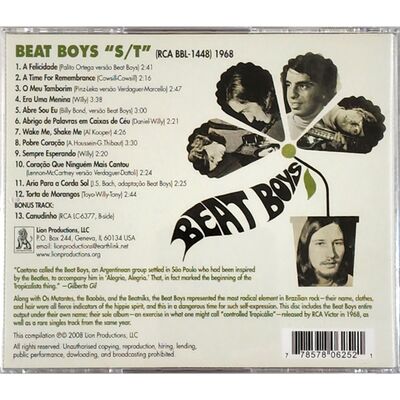 Beat Boys - Beat Boys CD Lion 625