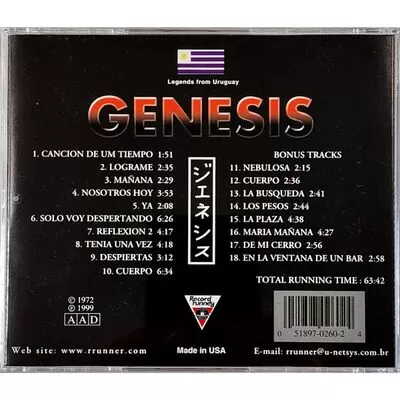 Genesis - Genesis CD RR-0260