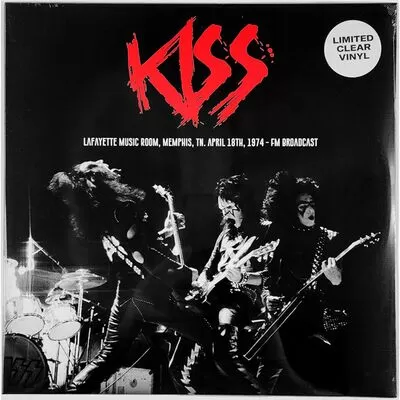 Kiss - Lafayette Music Room, Memphis TN April 18th, 1974 LP OUTS015