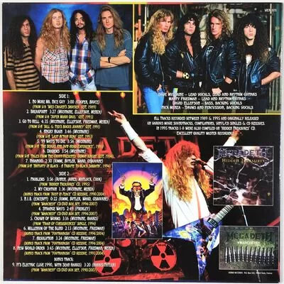 Megadeth - Hidden Treasures Studio Rarities 1989-1995 LP VER 101