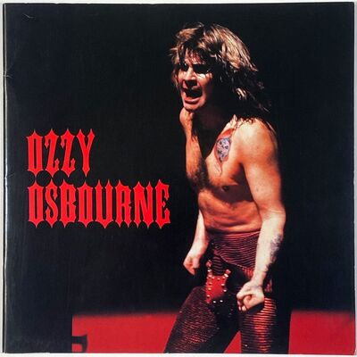 Osbourne, Ozzy -  1982 Japan Tour Book Ozzy1982JTB