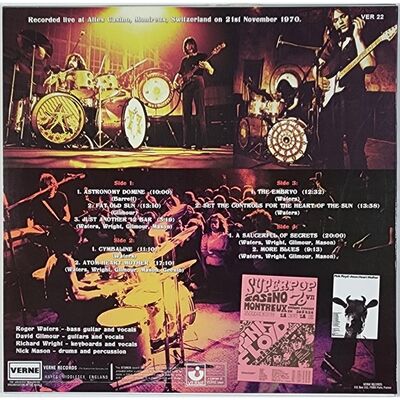 Pink Floyd - Live In Montreux 1970 2-LP VER 22