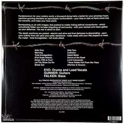 Warfare - Pure Filth LP BOBV478LP