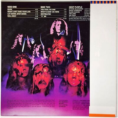 Deep Purple - Burn LP P-6509W