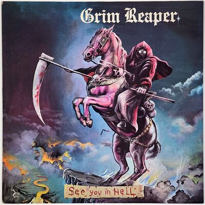 Grim Reaper - See You In Hell LP EBON 16