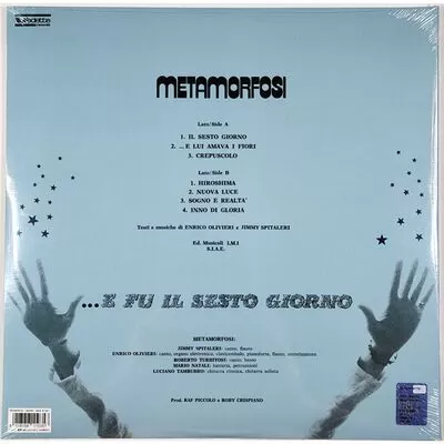 Metamorfosi - E Fu Il Sesto Giorno LP VMLP003