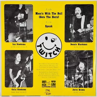 Twitch - Mess'n With The Bull (Gets The Horn) / Spunk 7-Inch SE 11