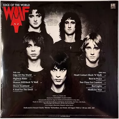 Wolf - Edge Of The World LP HRR 539