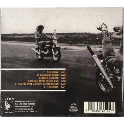 Flower Travellin' Band - Anywhere CD Lion 191