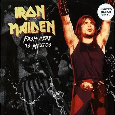 Iron Maiden - From Here To Mexico 1992 LP OUTS011