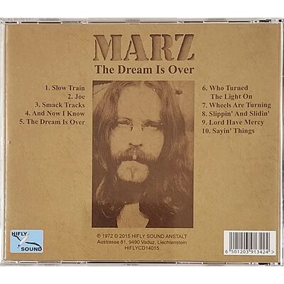 Marz - The Dream Is Over CD HIFLYCD14015