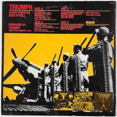 Triumph - Album Oriented Rock 'N' Roll 2-LP DJL2-4271